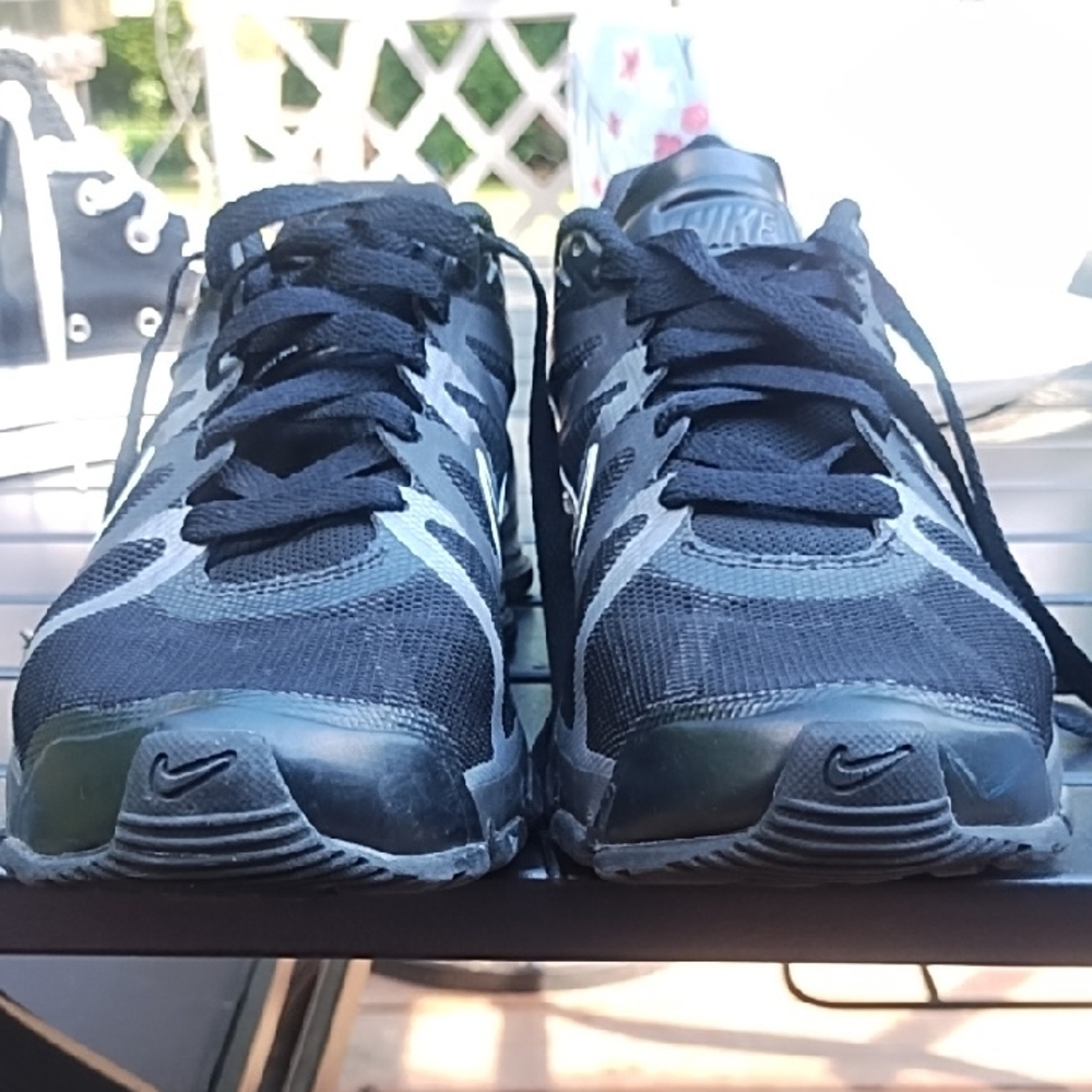 Nike Black and Dark Gray Athletic Shoes